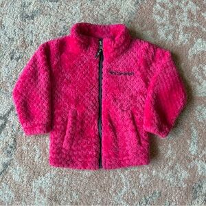 Columbia Fireside Sherpa Full Zip Fleece Jacket, Baby Size 12-18 Months